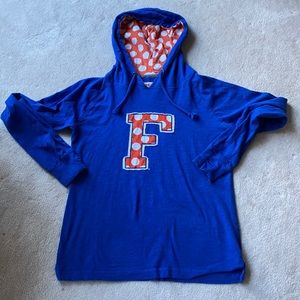 Florida Gator Hooded Long Sleeve Size Medium